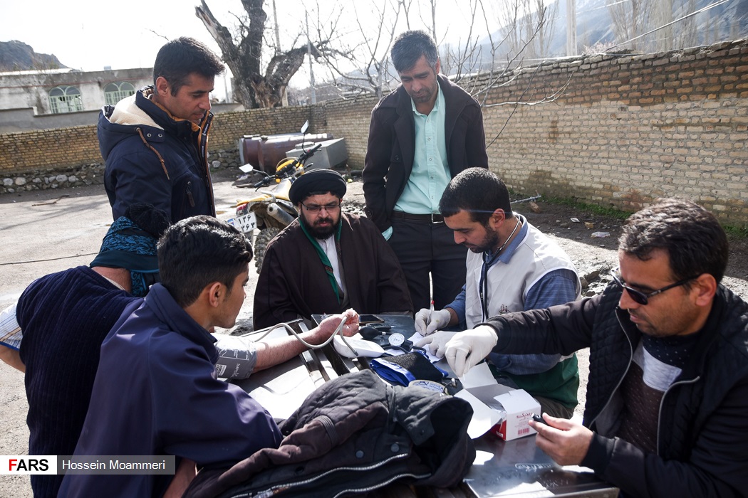 تلاش یک گروه جهادی دانشجویی در دهستان مرزی